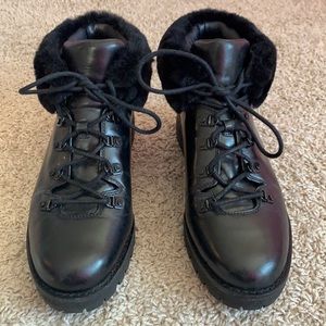 EUC Michael Kors Leather Boots
